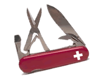 Photo of a swiss army knife